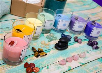 Chakras Aromatherapy Candle Set - thumbnail 0