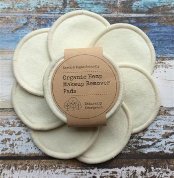 Organic Hemp Make Up Remover Rounds - thumbnail 0