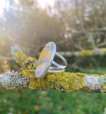 Bumblebee Jasper Ring - thumbnail 0