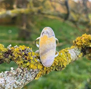 Bumblebee Jasper Ring - thumbnail 0