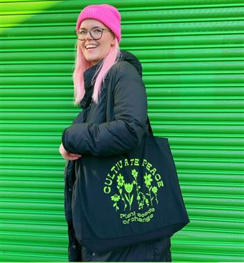 Cultivate Peace Shopping Bag - thumbnail 0