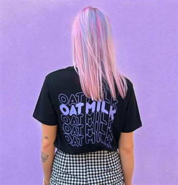 Oat Milk Organic T-Shirt - thumbnail 3