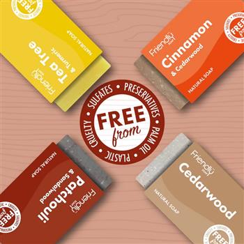 Spicy & Woody Natural Soap Selection - thumbnail 3