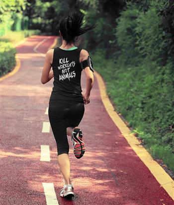 Kill Workouts Not Animals Vegan Vest Top - thumbnail 0