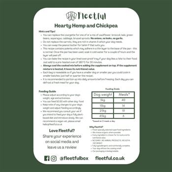 Hearty Hemp and Chickpea Dog Food Kit - thumbnail 6