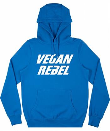 Vegan Rebel Unisex Hoodie - thumbnail 4