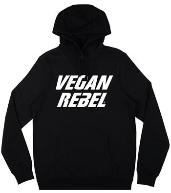 Vegan Rebel Unisex Hoodie - thumbnail 5
