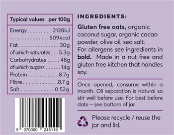 Chocolate Granola Butter - thumbnail 2