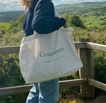 Compassion Threads Tote Bag - thumbnail 0