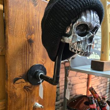 Skull Hat Stand & Coat Hook - thumbnail 2