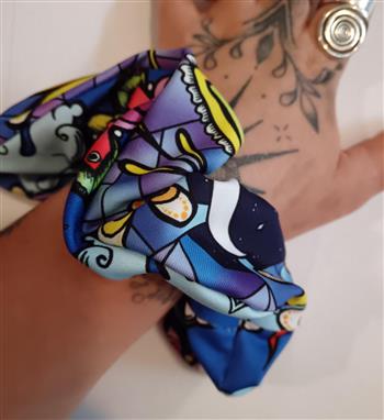 Happy Place Hair Scrunchie - thumbnail 3