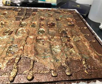 Original Framed Signed Relief Abstract - thumbnail 4