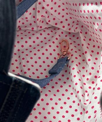 Denim Pet Carrier - thumbnail 2