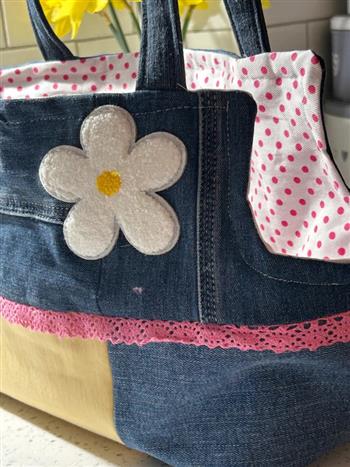 Denim Pet Carrier - thumbnail 5