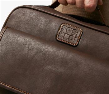 Vegan Leather Laptop Backpack - thumbnail 5