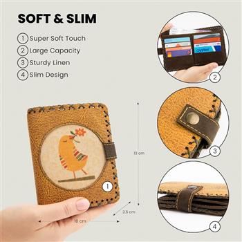 Little Bird Vegan Leather Wallet - thumbnail 6