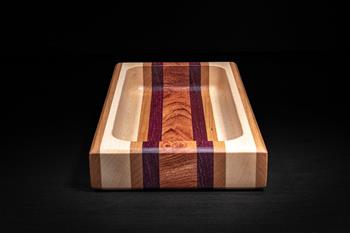 Exotic Wood Trinket Tray - thumbnail 2
