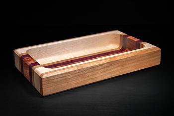 Exotic Wood Trinket Tray - thumbnail 3