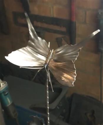 Butterfly Sculpture - thumbnail 2