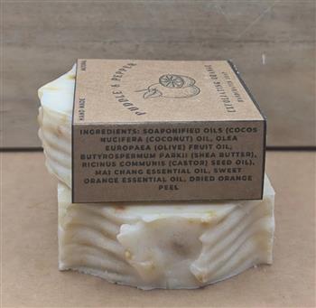 Exfoliating Orange Soap Bar - thumbnail 2