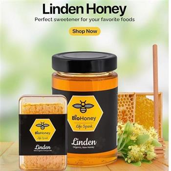 Linden Organic Raw Honey - thumbnail 1
