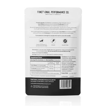 Lions Mane & Cordyceps Capsules - thumbnail 2