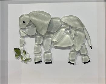 Seaglass Elephant - thumbnail 0
