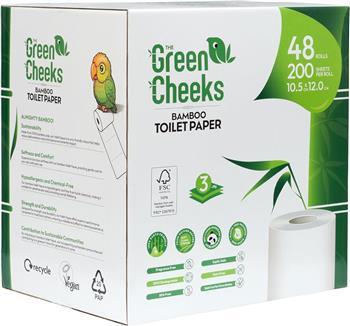 The Green Cheeks Bamboo Toilet Paper - thumbnail 12