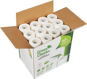 The Green Cheeks Bamboo Toilet Paper - thumbnail 3