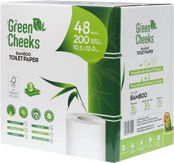 The Green Cheeks Bamboo Toilet Paper - thumbnail 4