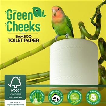 The Green Cheeks Bamboo Toilet Paper - thumbnail 0