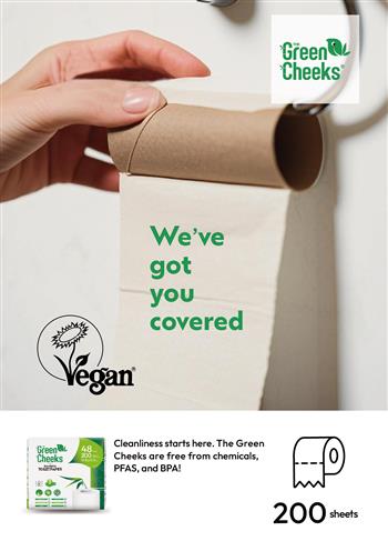 The Green Cheeks Bamboo Toilet Paper - thumbnail 0