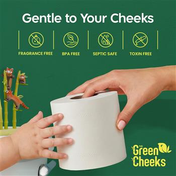 The Green Cheeks Bamboo Toilet Paper - thumbnail 0