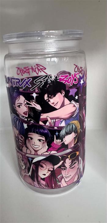 Pre made Plastic themed can tumbler - thumbnail 0