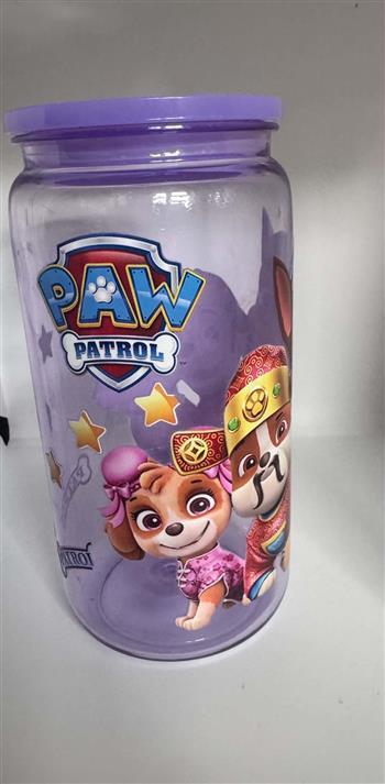 Pre made Plastic themed can tumbler - thumbnail 0