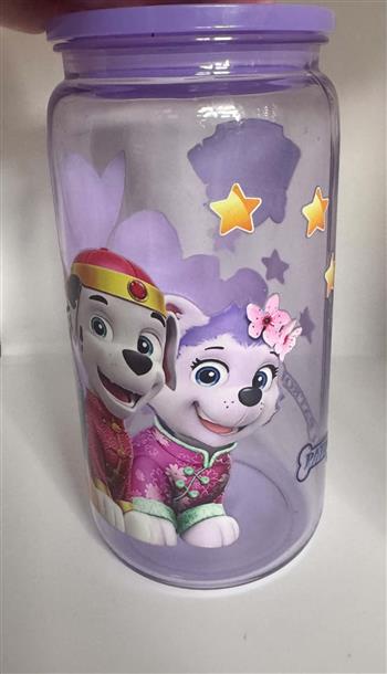 Pre made Plastic themed can tumbler - thumbnail 0