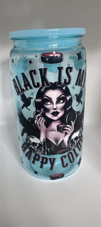 Pre made Plastic themed can tumbler - thumbnail 0