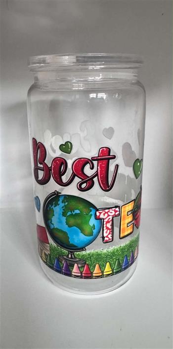 Pre made Plastic themed can tumbler - thumbnail 0