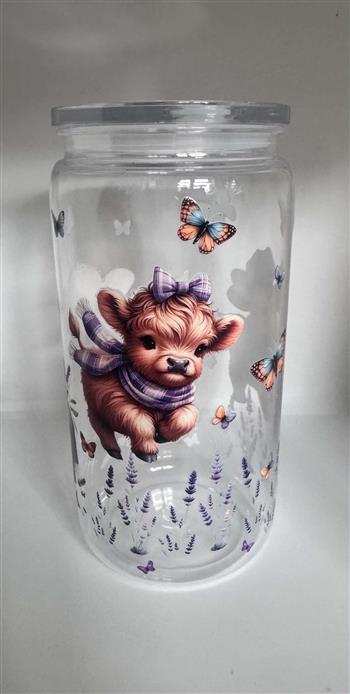 Pre made Plastic themed can tumbler - thumbnail 0