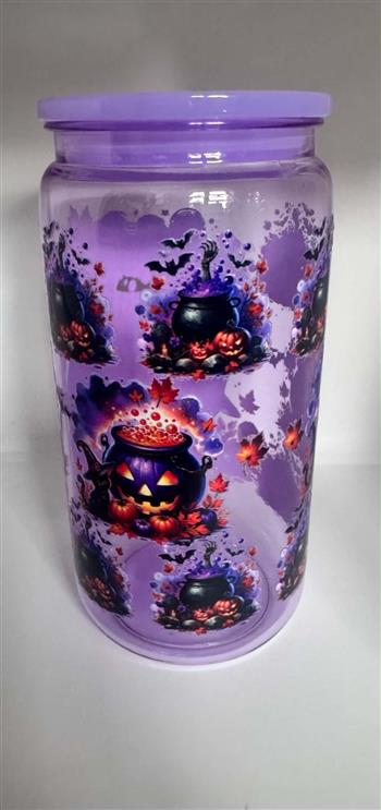 Pre made Plastic themed can tumbler - thumbnail 0