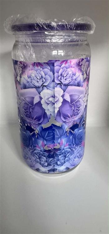 Pre made Plastic themed can tumbler - thumbnail 0