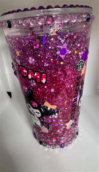 24oZ Snowglobe tumbler - thumbnail 0