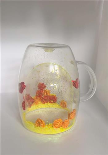 Glass double walled mug - thumbnail 0
