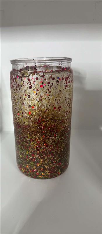 16oZ snowglobe tumbler - thumbnail 0