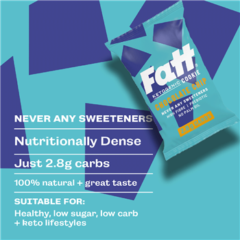 Fatt Chocolate Chip Cookies (12 x 30g) - thumbnail 4