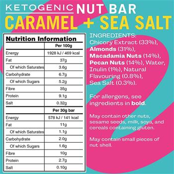Fatt Caramel & Sea Salt Bar (20 x 30g) - thumbnail 0
