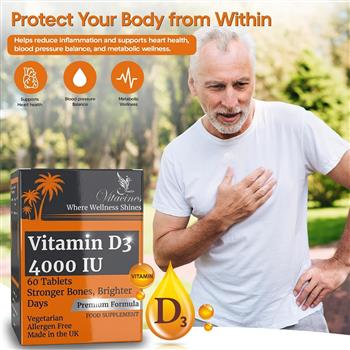 Vitamin D3 4000 IU Tablets - thumbnail 4