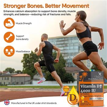 Vitamin D3 4000 IU Tablets - thumbnail 5