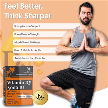 Vitamin D3 4000 IU Tablets - thumbnail 6