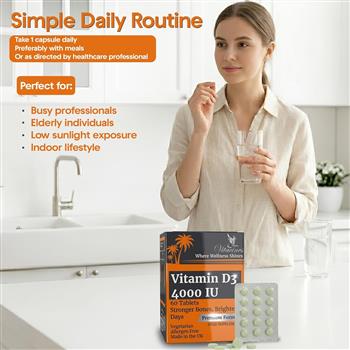 Vitamin D3 4000 IU Tablets - thumbnail 7